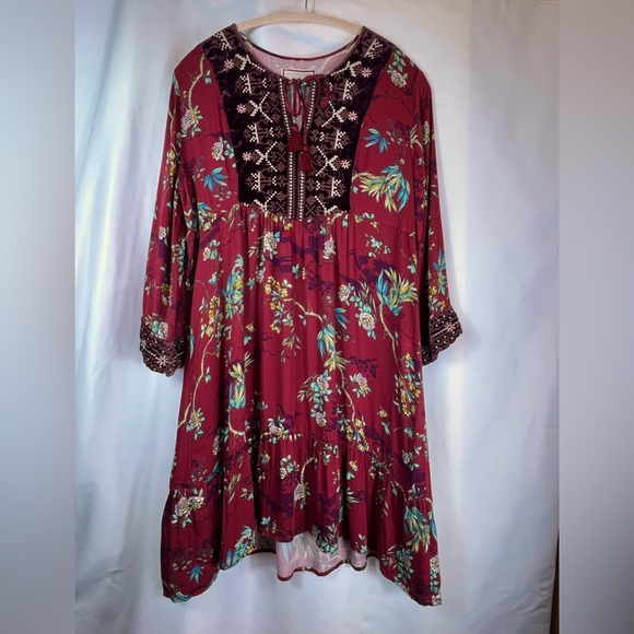Johnny Was Dresses & Skirts - Johnny Was Workshop Boho Peasant Dress/Tunic